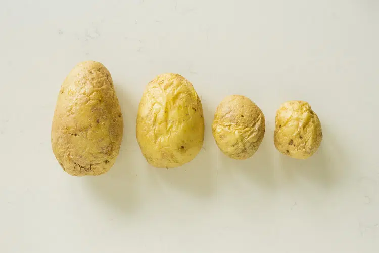 microwaved potatoes